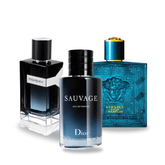 Kit 3 Parfüme Dior SAUVAGE, Yves Saint Laurent Y MEN und Versace EROS